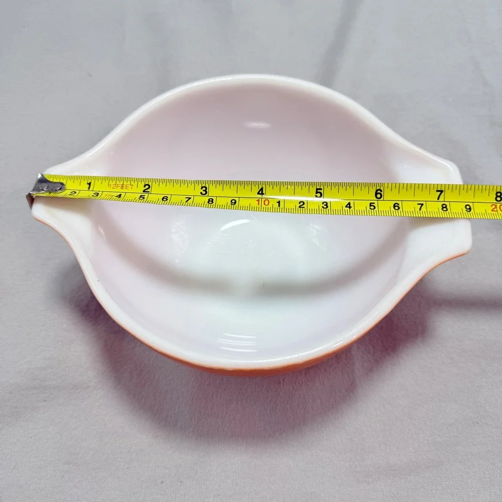 Pyrex Vintage 441 Cinderella Bowl Autumn Wheat Vintage 1.5 Pt Smallest Bowl